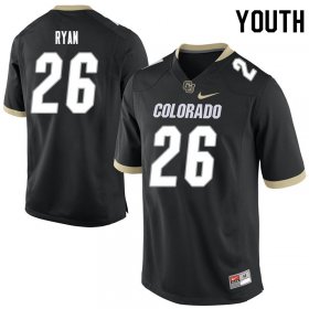 Black Matthew Ryan #26 Colorado Buffaloes Youth Alumni High School Football Jersey -Hot Sale